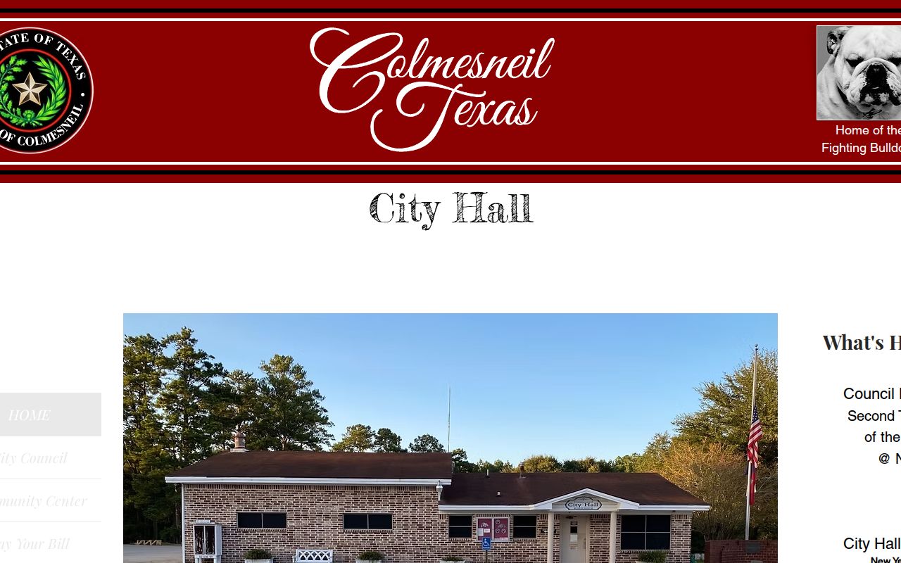 Colmesneil criminal records official city source